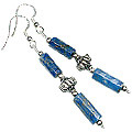 12795:  blue lapis lazuli earrings