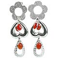 carnelian earrings