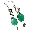 aventurine earrings