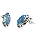 chalcedony earrings