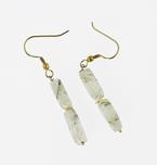 rutilated quartz earrings