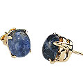 sodalite earrings
