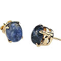 sodalite earrings