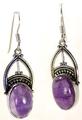 Design 17159 purple amethyst earrings