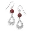Ruby Contemporary earrings