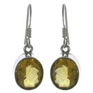 Lemon Quartz Classic earrings