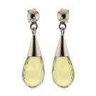 Lemon Quartz Classic earrings