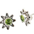 peridot earrings