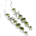 peridot earrings