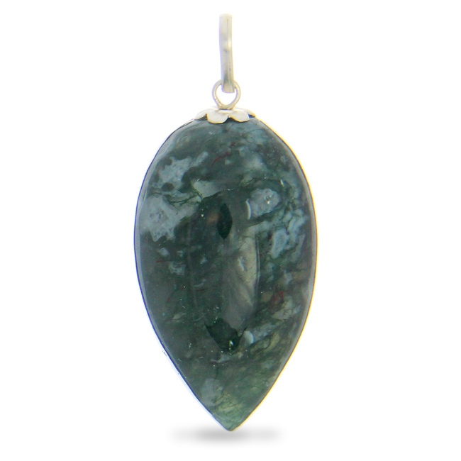 SKU 21047 - a Moss agate healing Jewelry Design image