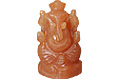 11225: Beaded Red aventurine  ganesha healing
