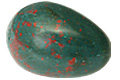 11346: Beaded green,red bloodstone  eggs healing