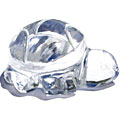 11536: Beaded clear crystal healing