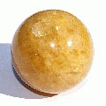 Design 11686: yellow quartz spheres healing