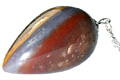 9631: Red, Yellow sardonyx  pendulum healing