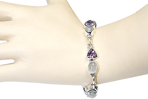 SKU 1221 unique Moonstone Bracelets Jewelry