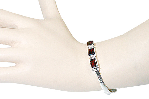 SKU 1358 unique Garnet Bracelets Jewelry