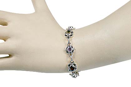 SKU 13923 unique Multi-stone Bracelets Jewelry