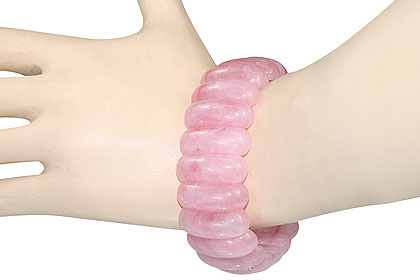 SKU 16056 unique Rose quartz Bracelets Jewelry