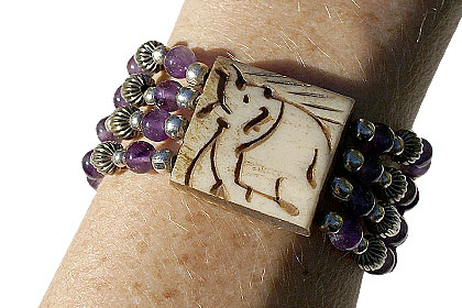 SKU 16078 unique Bone Bracelets Jewelry