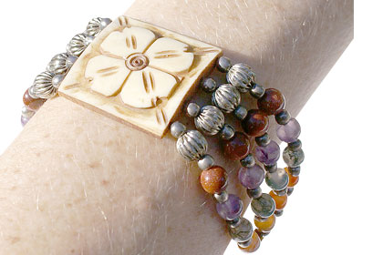 SKU 16088 unique Multi-stone Bracelets Jewelry