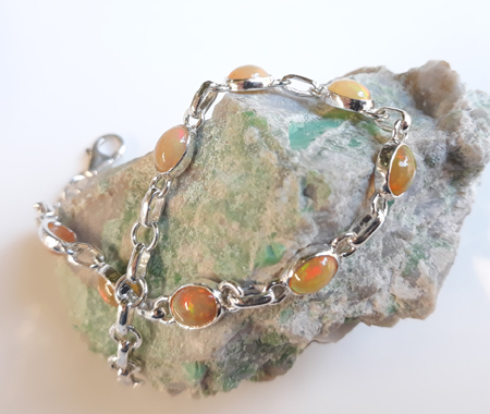 SKU 22163 unique Opal Bracelets Jewelry
