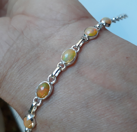 SKU 22163 unique Opal Bracelets Jewelry