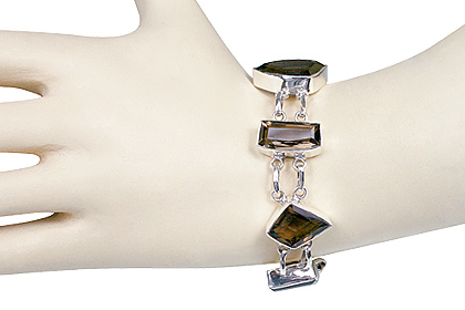 SKU 5064 unique Smoky Quartz Bracelets Jewelry