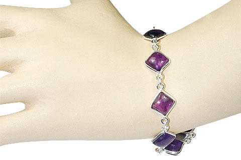 SKU 511 unique Amethyst Bracelets Jewelry