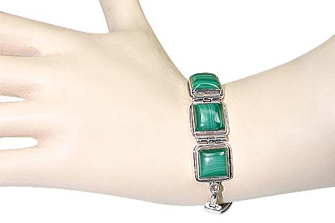 SKU 6823 unique Malachite Bracelets Jewelry
