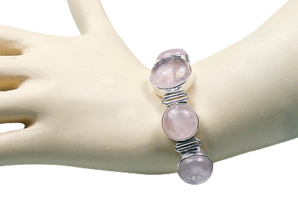 SKU 6828 unique Rose quartz Bracelets Jewelry