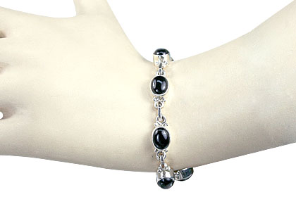 SKU 7345 unique Onyx Bracelets Jewelry