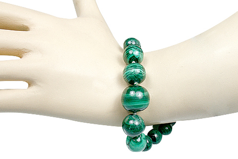 SKU 7733 unique Malachite Bracelets Jewelry