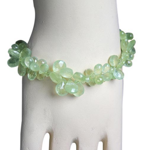 SKU 7787 unique Prehnite Bracelets Jewelry