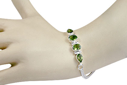 SKU 786 unique Peridot Bracelets Jewelry