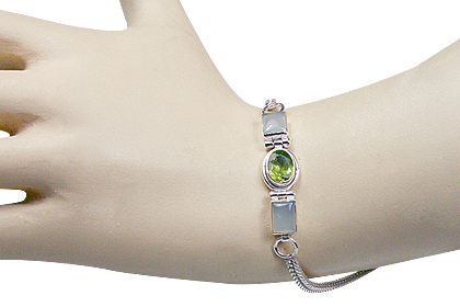 SKU 803 unique Peridot Bracelets Jewelry