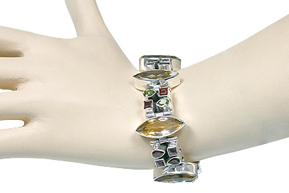 SKU 8114 unique Multi-stone Bracelets Jewelry