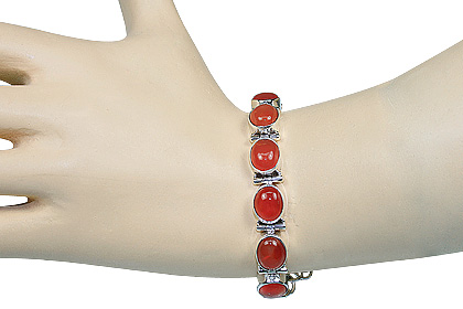 SKU 8139 unique Carnelian Bracelets Jewelry
