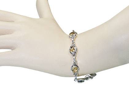 SKU 830 unique Citrine Bracelets Jewelry