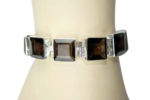 SKU 8995 unique Smoky Quartz Bracelets Jewelry