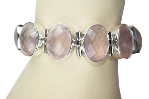 SKU 8998 unique Rose quartz Bracelets Jewelry