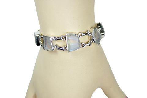SKU 9144 unique Moonstone Bracelets Jewelry