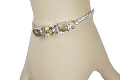 SKU 9149 unique Lemon Quartz Bracelets Jewelry