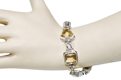 SKU 917 unique Citrine Bracelets Jewelry