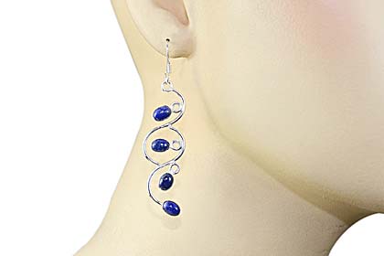 SKU 1149 unique Lapis Lazuli Earrings Jewelry