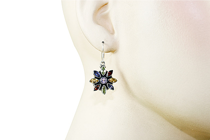 SKU 1282 unique Multi-stone Earrings Jewelry