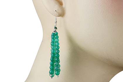 SKU 13586 unique Aventurine Earrings Jewelry
