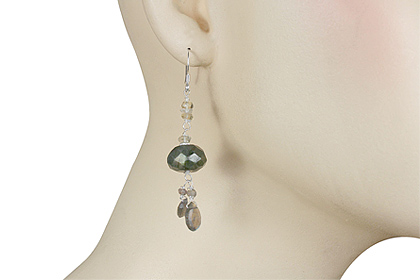 SKU 13991 unique Labradorite Earrings Jewelry