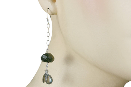 SKU 13993 unique Labradorite Earrings Jewelry