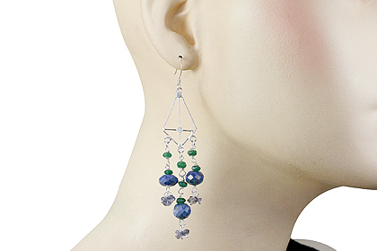 SKU 13998 unique Lapis Lazuli Earrings Jewelry